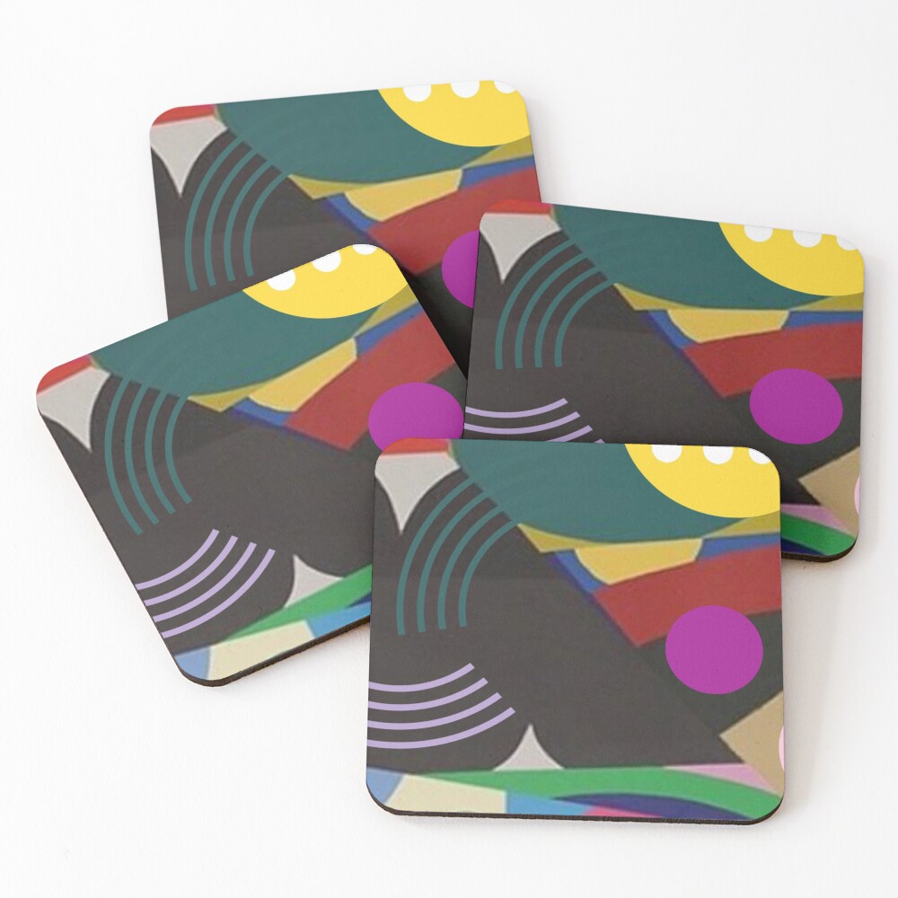 Item preview, Coasters (Set of 4) designed and sold by mudddesign.