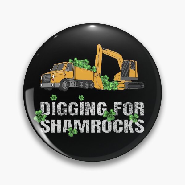 Artikelvorschau, Digging For Shamrocks Kleeblatt St Patricks Day entworfen und verkauft von leofel.