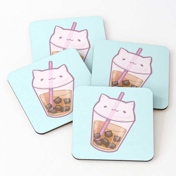 Item preview, Boba Cup of Boba Kittens designed and sold by SushiKittens.