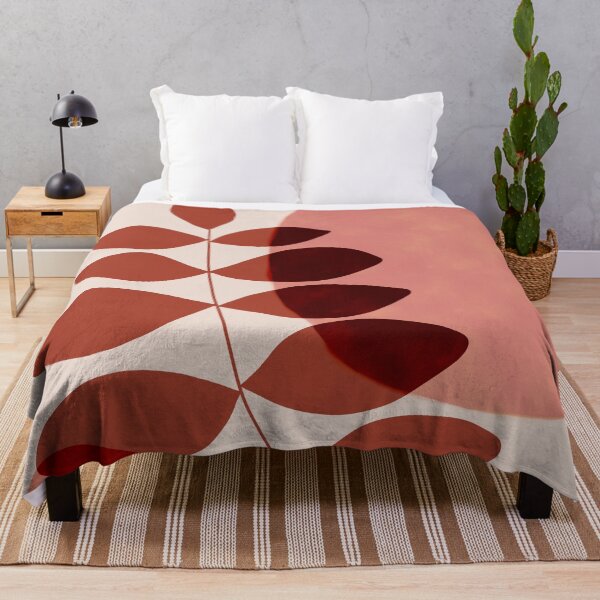 Item preview, Modern Abstract Leaf designed and sold by Mirushy.