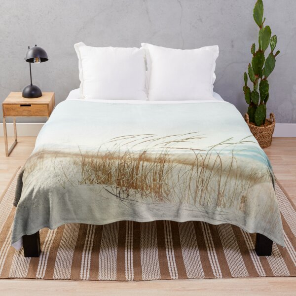Item preview, Dune grasses on the beach with bokeh designed and sold by soupstock.