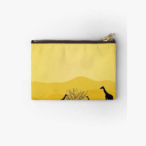 Item preview, giraffes in Africa with a lone tree,vector illustration designed and sold by elisabetaaa.