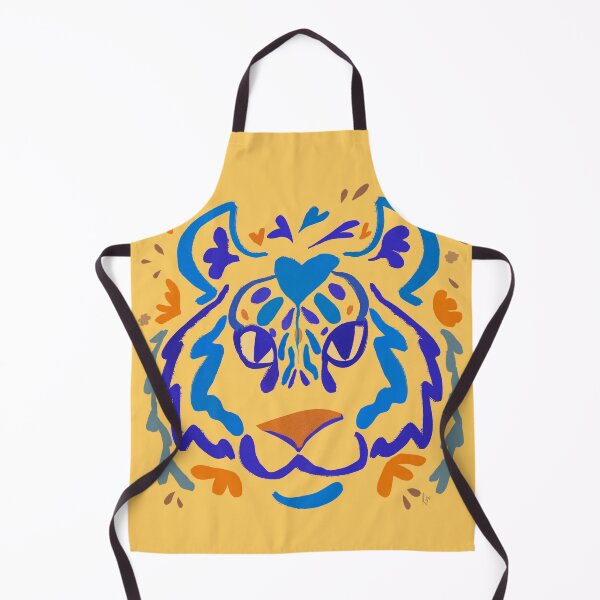 Item preview, Blue Tiger Stripe designed and sold by Ronni Runyon.