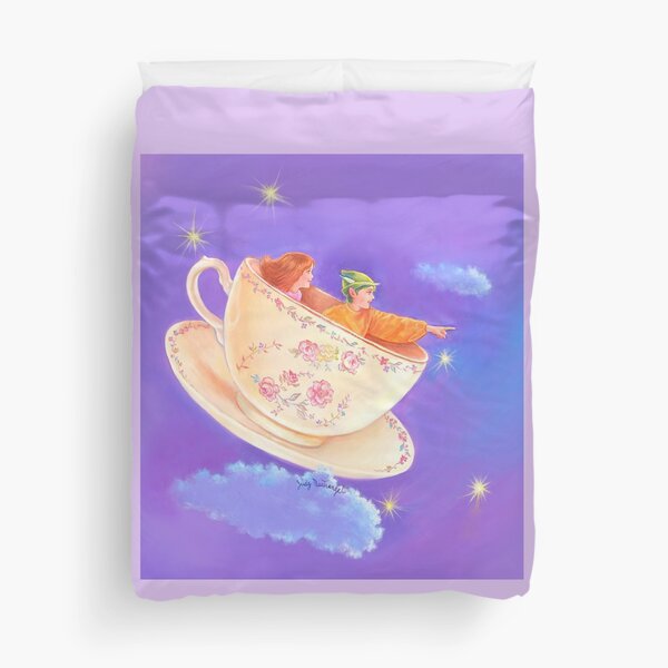 CUP AND SAUCER Duvet Cover