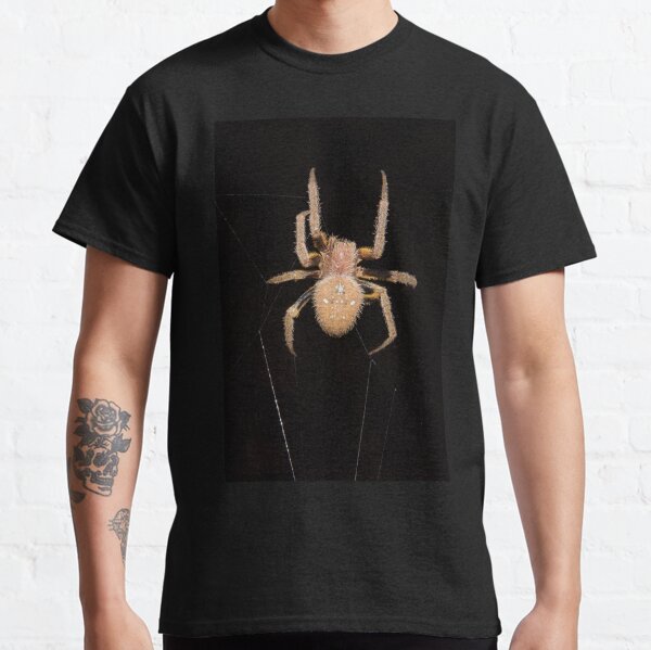 Orb-weaving spider in the Peruvian rainforest Classic T-Shirt