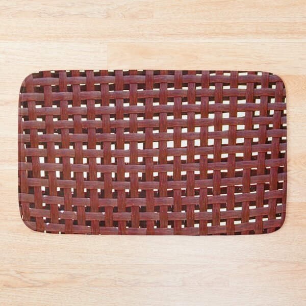 Item preview, Grid woven, red chair cane backing pattern photo designed and sold by Nostrathomas66.