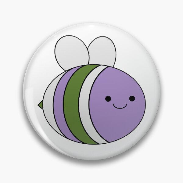 Artikelvorschau, Happy Bee Genderqueer Stolz entworfen und verkauft von failephant-art.