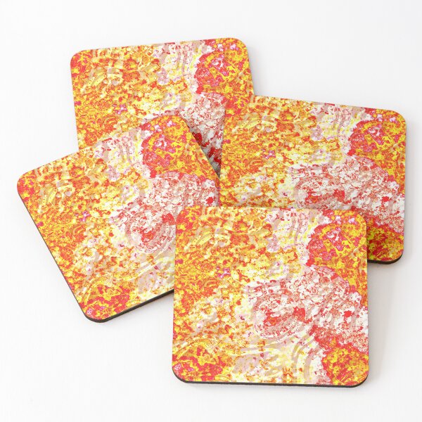 Item preview, Red orange texture designed and sold by lalylaura.