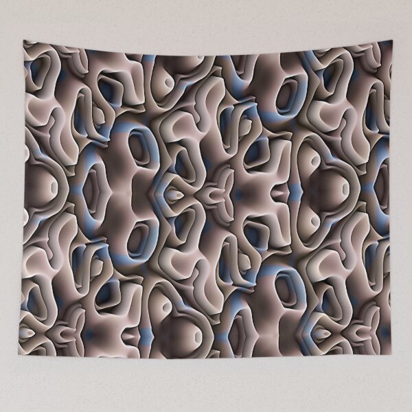Item preview, 3d structures pattern designed and sold by lalylaura.