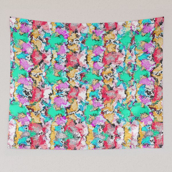 Item preview, Colorful paint texture designed and sold by lalylaura.