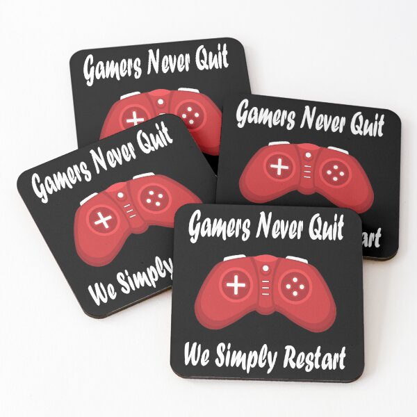 Item preview, Gamers Never Quit We Simply Restart designed and sold by Deni2000.