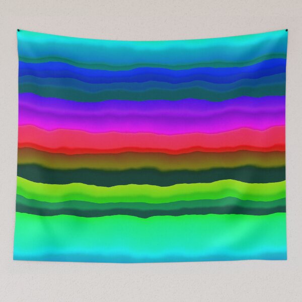 Item preview, Rainbow waves designed and sold by lalylaura.