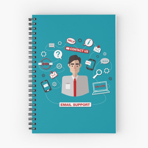 Item preview, Technical Email Support Service with Man. Online Service.  designed and sold by ivector.