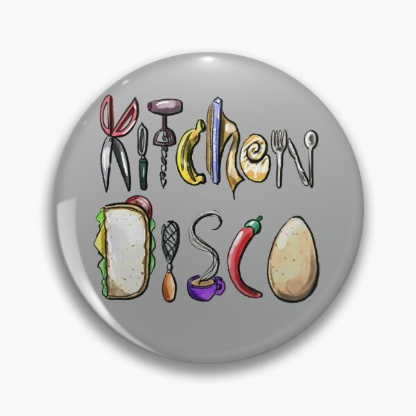 Item preview, Kitchen Disco: daily doodle design  designed and sold by Hannah's  Doodles.