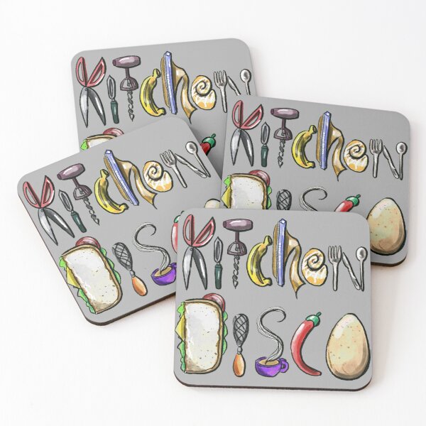 Item preview, Kitchen Disco: daily doodle design  designed and sold by Hannah's  Doodles.