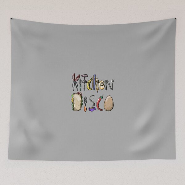 Item preview, Kitchen Disco: daily doodle design  designed and sold by Hannah's  Doodles.
