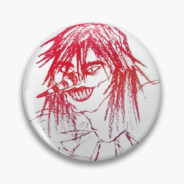 Artikelvorschau, "Laughing Jack" der lachende Jack Creepypasta Fanart (rot-weiß) entworfen und verkauft von kuraimochi.