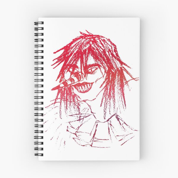 Item preview, "Laughing Jack" the laughing Jack Creepypasta Fanart (red-white) designed and sold by kuraimochi.