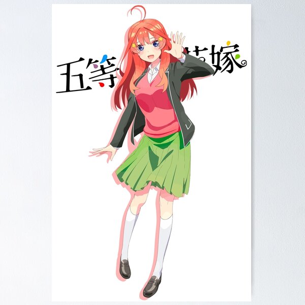 5 toubun no Hanayome' Poster, picture, metal print, paint by Kyrie Escala