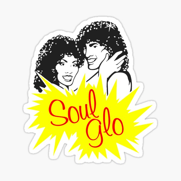 Soul Glo- Coming To America - Eddie Murphy - Soul Glo - McDowells Sticker