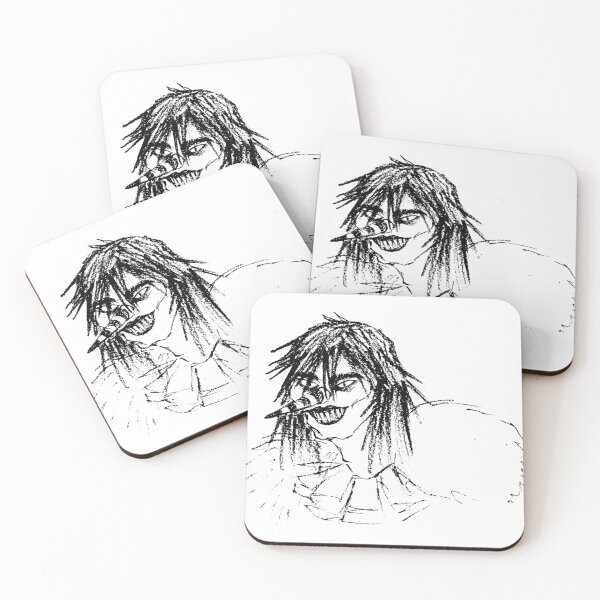 Item preview, "Laughing Jack" the laughing Jack Creepypasta Fanart (black) designed and sold by kuraimochi.