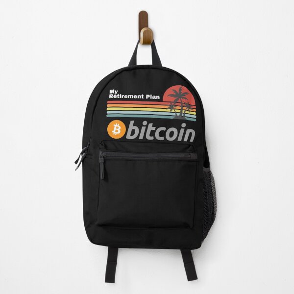 Item preview, My Retirement Plan - Bitcoin Steel Gray designed and sold by Cryptohaven.