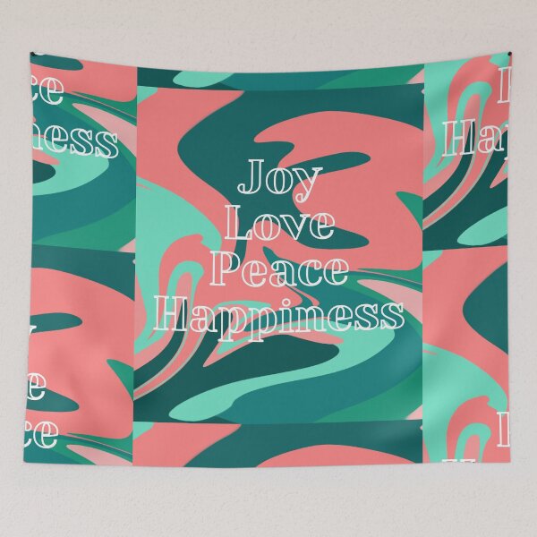 Item preview, Joy Love Peace Happiness designed and sold by RONZk.