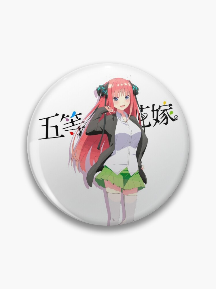 The Quintessential Quintuplets Anime Brooches for Packback 5-toubun No  Hanayome Badge Ichika Nino Miku Yotsuba