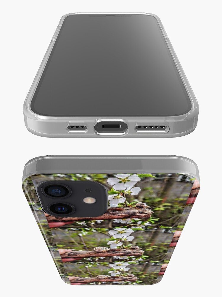 Alternate view of The garden snail (Helix aspersa) By Yannis Lobaina iPhone Case & Cover