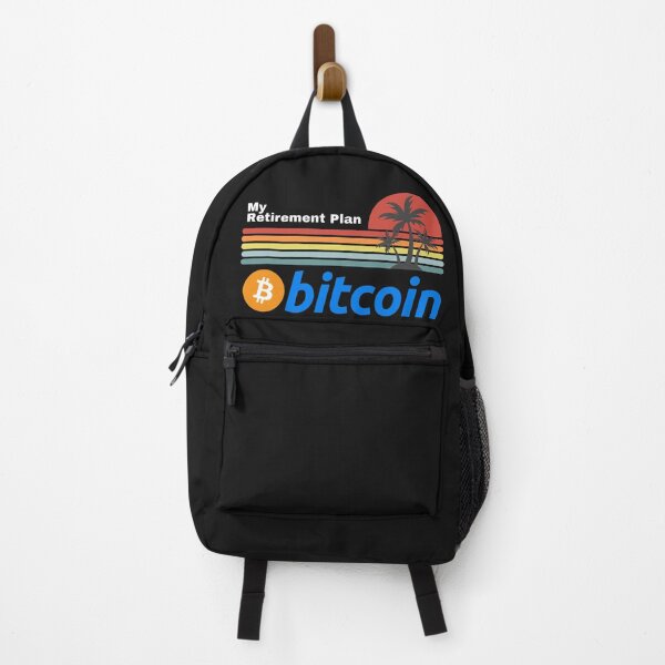Item preview, My Retirement Plan - Bitcoin Digital Blue designed and sold by Cryptohaven.