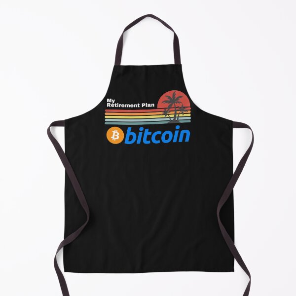 Item preview, My Retirement Plan - Bitcoin Digital Blue designed and sold by Cryptohaven.