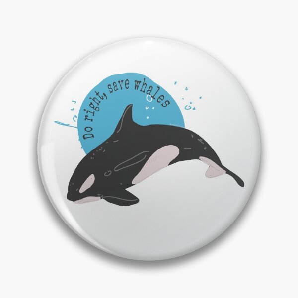 Item preview, Do right, save whales! designed and sold by FaunaGallery.