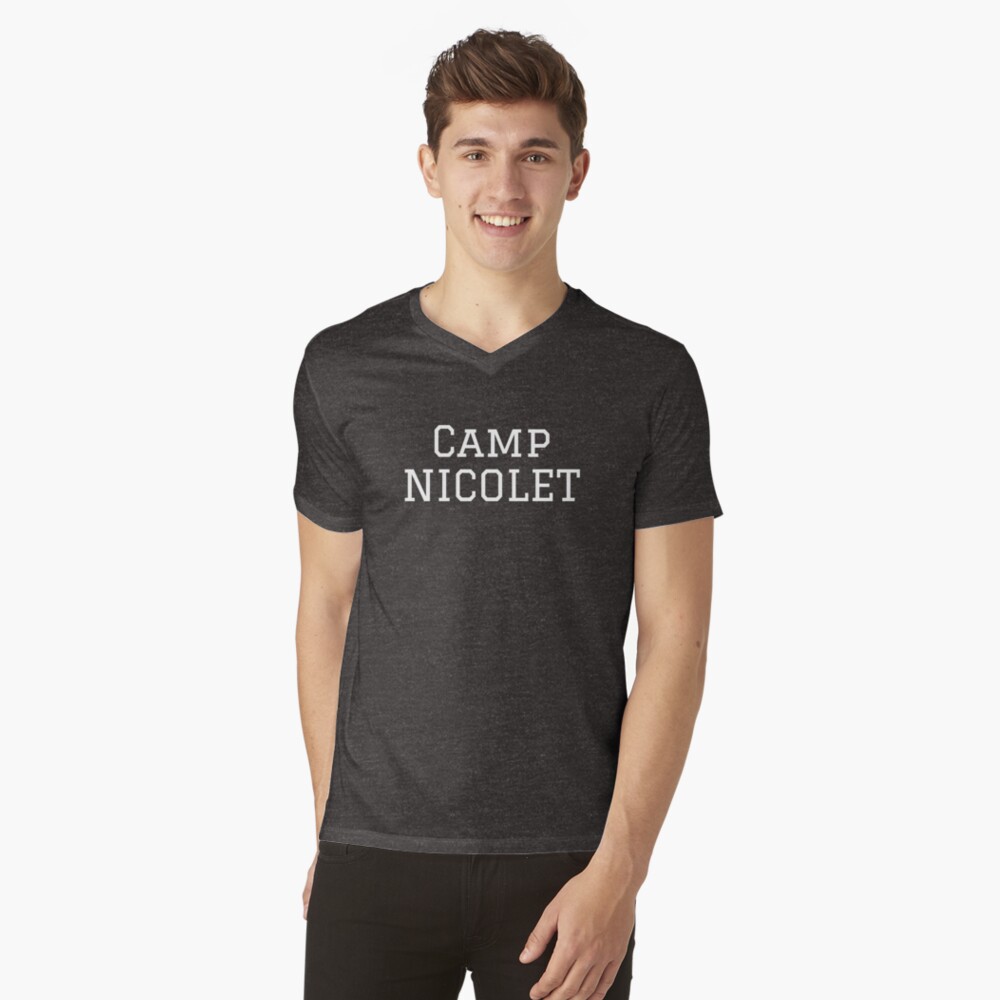 Item preview, V-Neck T-Shirt designed and sold by CampNicolet.