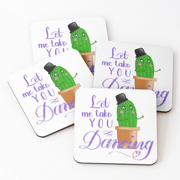 Item preview, Let me take you dancing, cactus designed and sold by Paperilion.