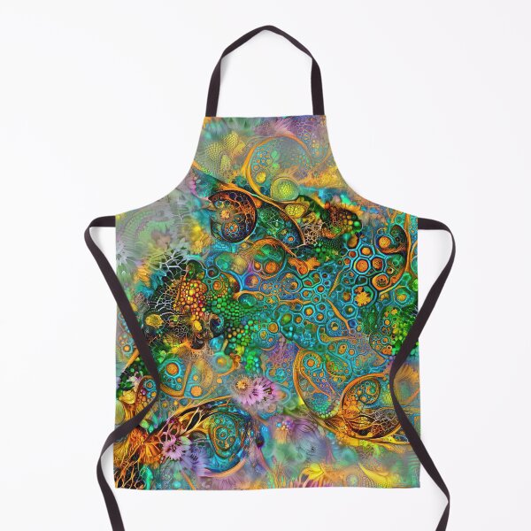 Item preview, Deepdream floral fractalize space abstraction designed and sold by blackhalt.
