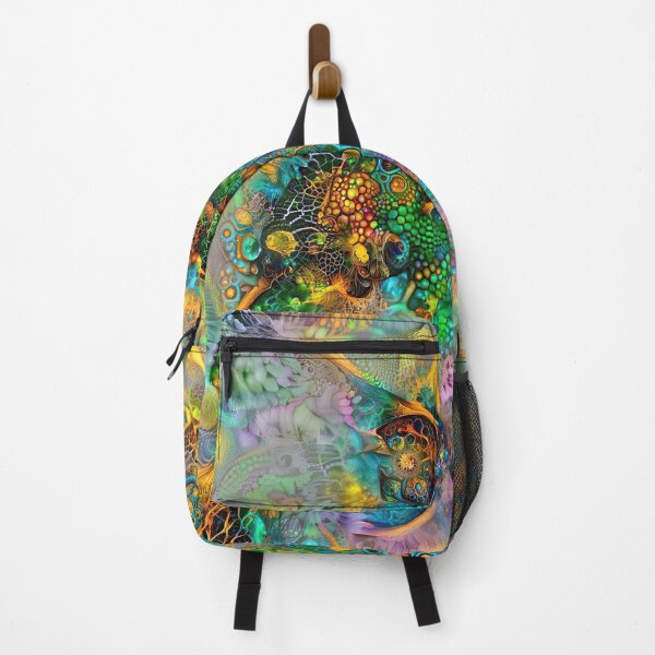 Item preview, Deepdream floral fractalize space abstraction designed and sold by blackhalt.