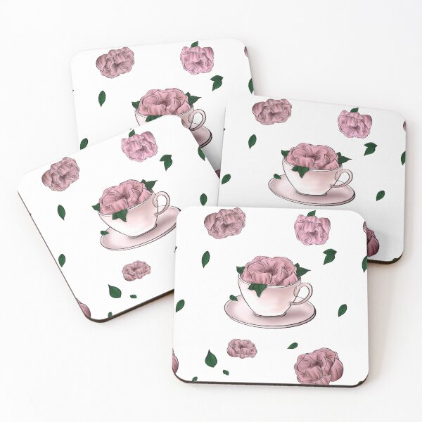 Item preview, Cup and flowers designed and sold by Fanceevee.