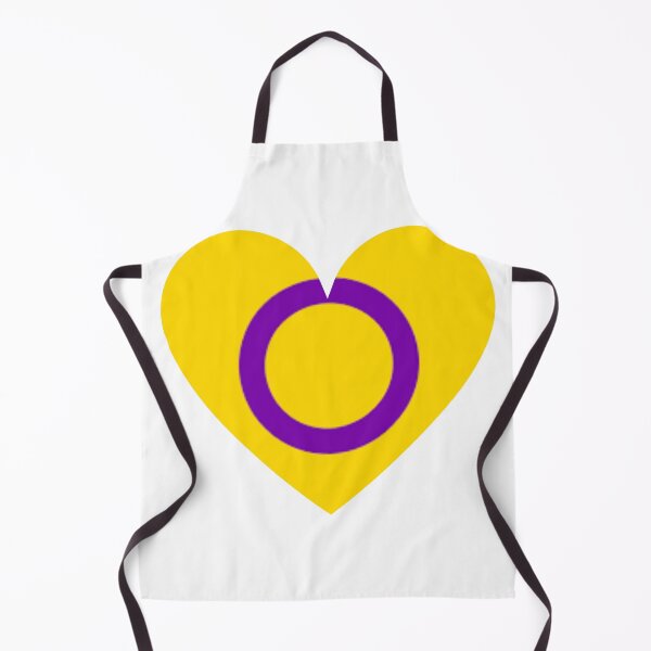 Item preview, Pride Flag Heart - Intersex Pride - White Background designed and sold by thesassypanda.