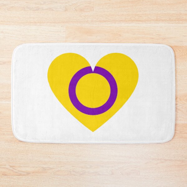 Item preview, Pride Flag Heart - Intersex Pride - White Background designed and sold by thesassypanda.
