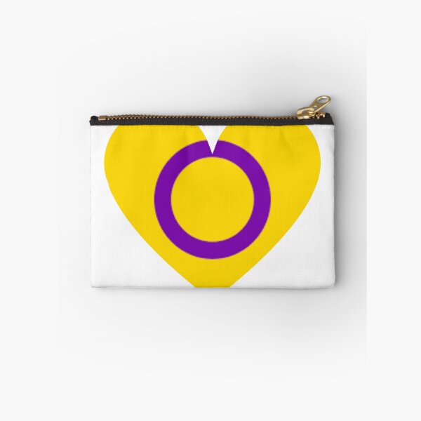 Item preview, Pride Flag Heart - Intersex Pride - White Background designed and sold by thesassypanda.