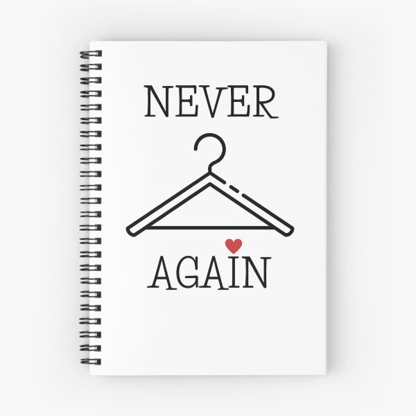 Item preview, Never again pro choice coat hanger white designed and sold by daguilon.