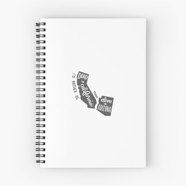 Item preview, I'd Rather Be Dead in California Than Alive in Arizona designed and sold by caro-ell.