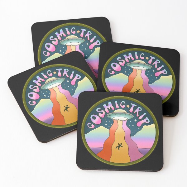 Item preview, Cosmic Trip Alien Retro 70s designed and sold by trajeado14.