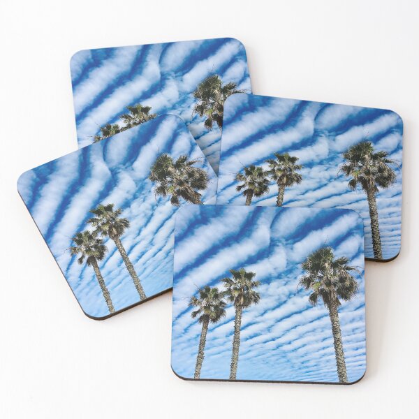 Item preview, Altocumulus Clouds and 3 Palm Trees designed and sold by MelodiRose.
