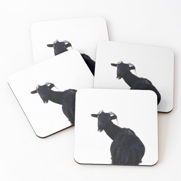 Item preview, Funny Goat looking at you on a white background designed and sold by Michaelerch.