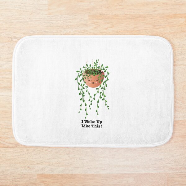 Item preview, ¡Me desperté así! Hermosa planta colgante de cola de burro con perlas designed and sold by DesignChaser.