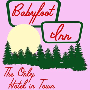Artwork thumbnail, Vintage BABYFOOT INN - Dory's Pink Hoodie by powerdinoninja