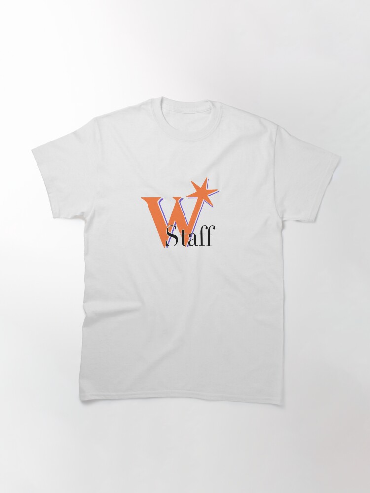 weasley wizard wheezes staff shirt