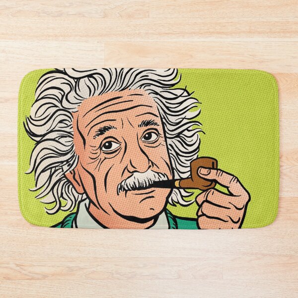 Item preview, Einstein Comic Portrait designed and sold by AngelRobot.