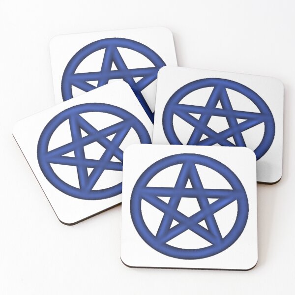 Item preview, Blue Pentagram for Wiccans, Pagans, and Witchcraft designed and sold by paintedkat.
